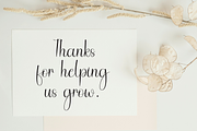Better Samantha, a Handwritten Font by InermediaSTUDIO (Thumbnail 5 of 8)