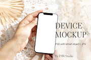 Device Mockup Phone In Hand WBF, a Product Mockup by PawMockups (Thumbnail 1 of 9)