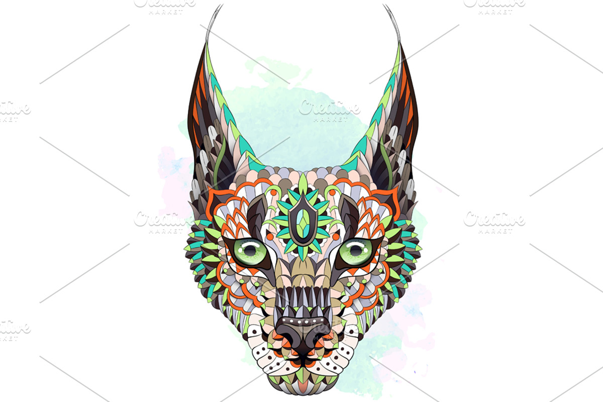 Ethnic Collection: Caracal, an Animal Illustration by ArtoJoy (Photo 2 of 5)