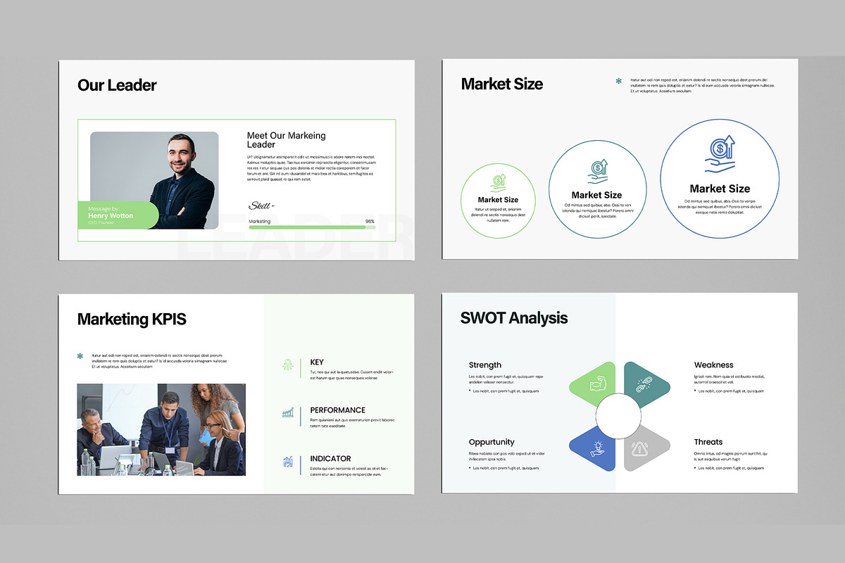 Marketing Plan Presentation Template, a Presentation Template by MightyDesign (Photo 5 of 8)