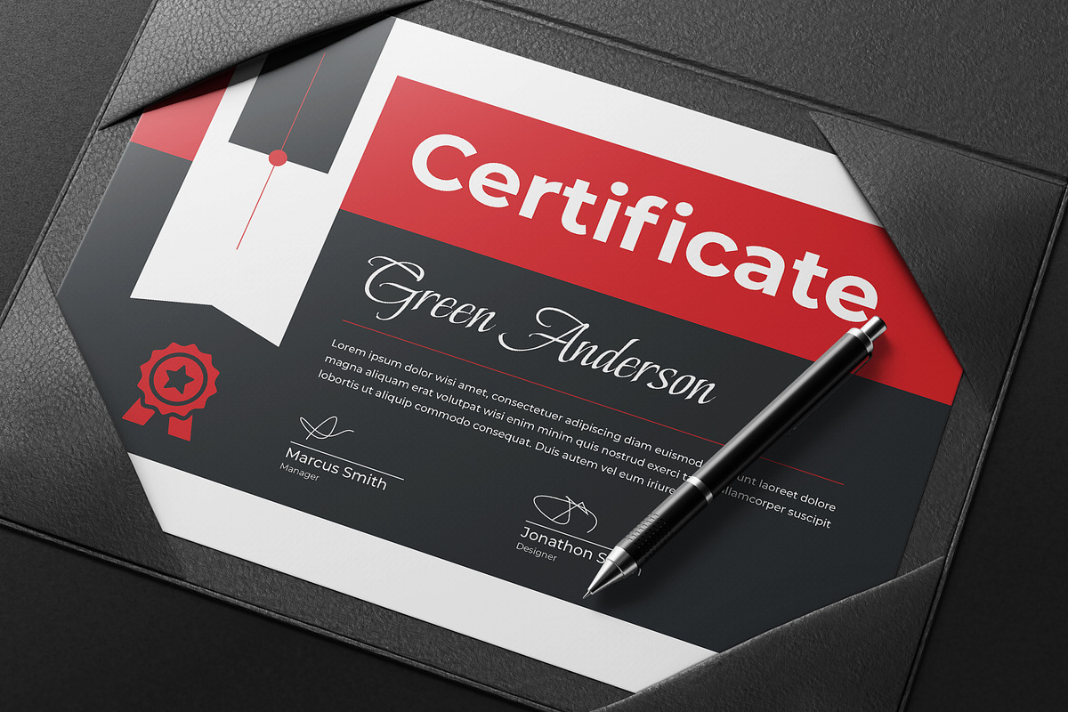 Certificate of Appreciation, a Stationery Template by Pixelpick (Photo 4 of 4)