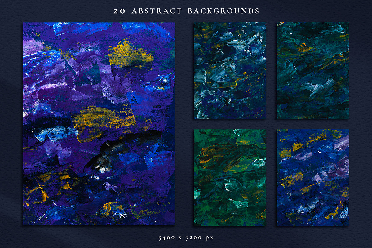 Abstract Paint Backgrounds, a Texture Graphic by CatJello Graphics (Photo 11 of 28)