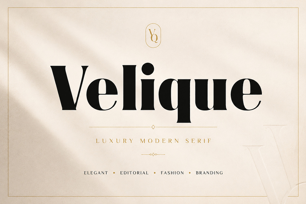 Velique, a Serif Font by Wow Magic (Photo 3 of 4)