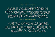 Roslato, a Serif Font by Cruzine (Thumbnail 6 of 8)