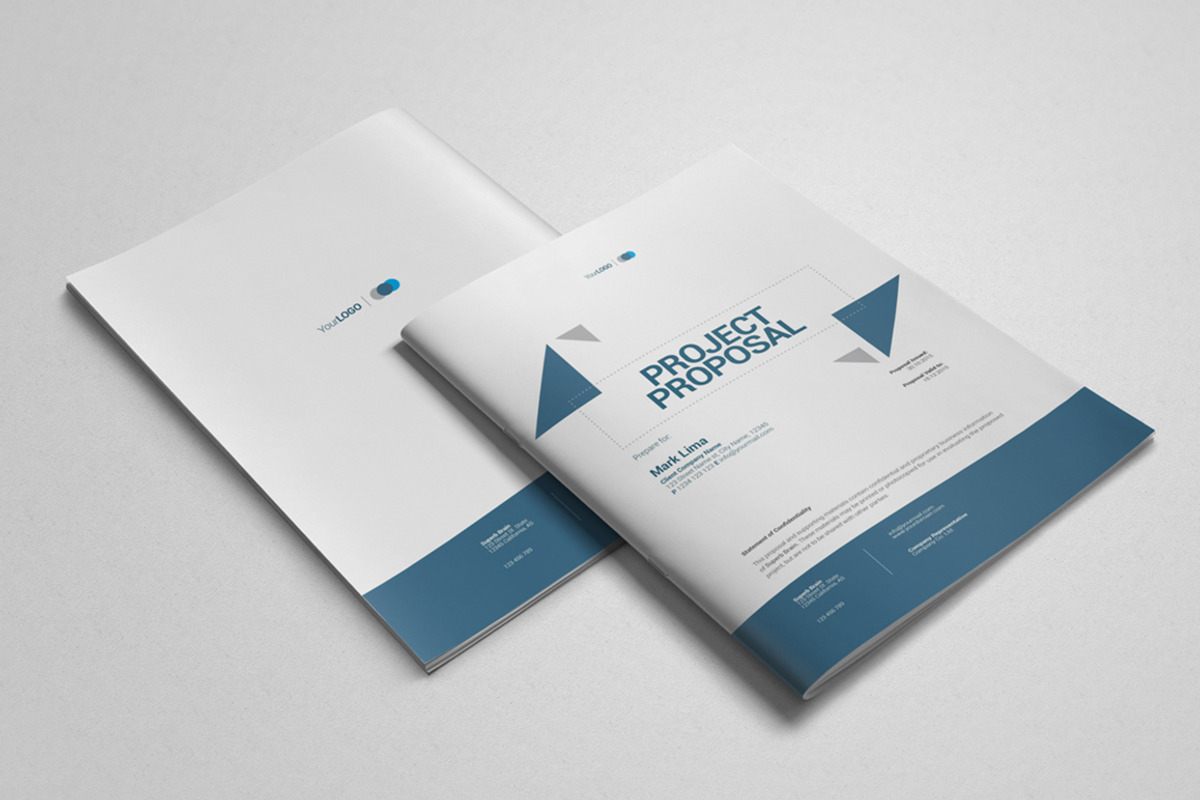 A4 Project Proposal Template, a Brochure Template by Thirtypath Studio (Photo 4 of 5)
