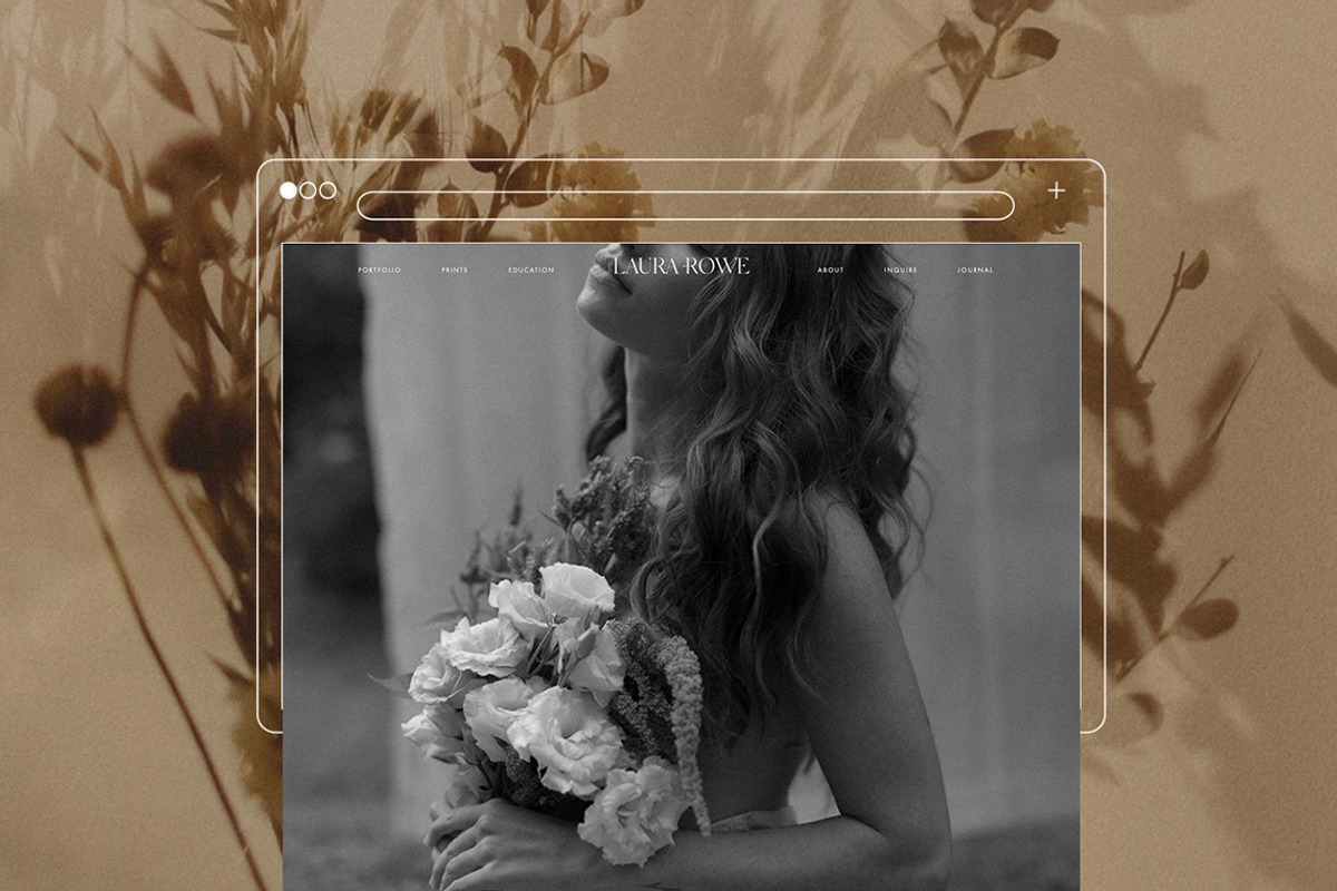 laura - Instagram website mockup, a Device Mockup by atelier marbl (Photo 1 of 5)