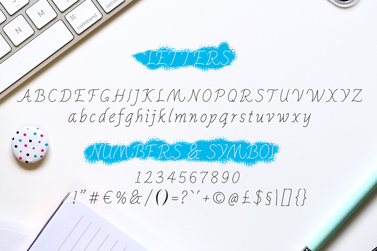 Nelly Hand - Handwritten Font, a Handwritten Font by NordicStyleSE (Photo 2 of 5)