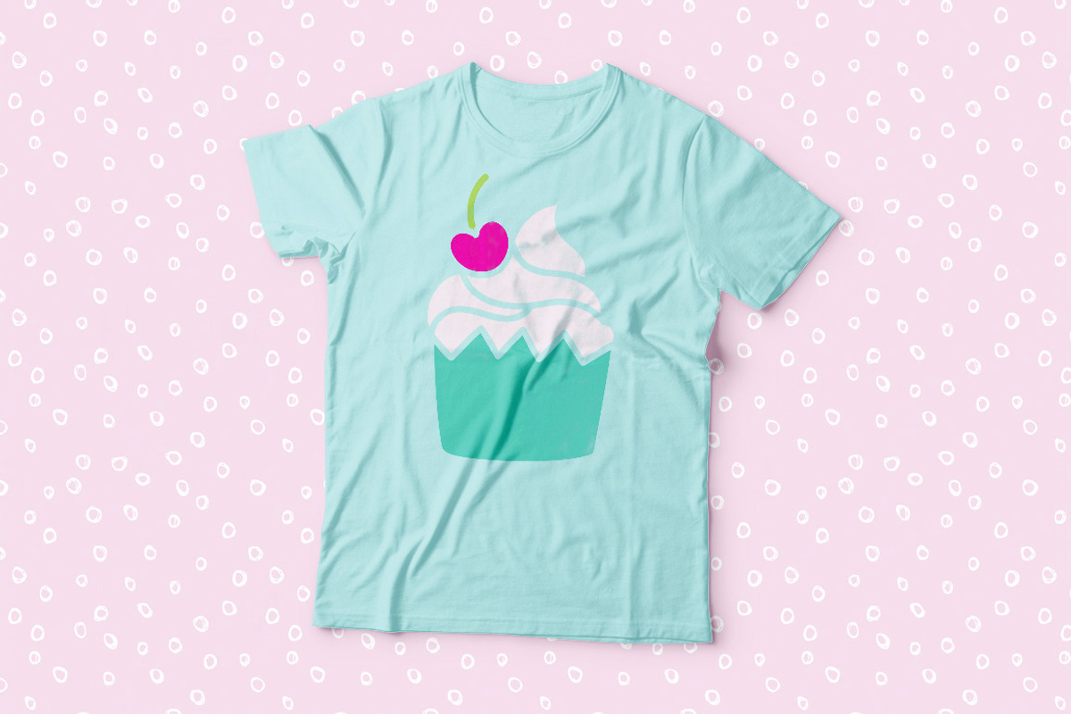 I Heart Cupcakes Dingbat Font preview 2