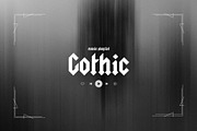 The Gothic Rite - Dark Academia Font, a Blackletter Font by HipFonts (Thumbnail 9 of 9)
