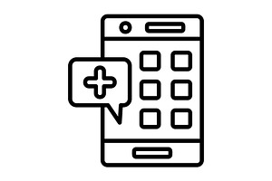 Application Line Icon, an Icon by Pexelpy