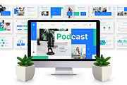 Podcast - Content Creator GSL, a Presentation Template by Deepslide Studio (Thumbnail 4 of 6)