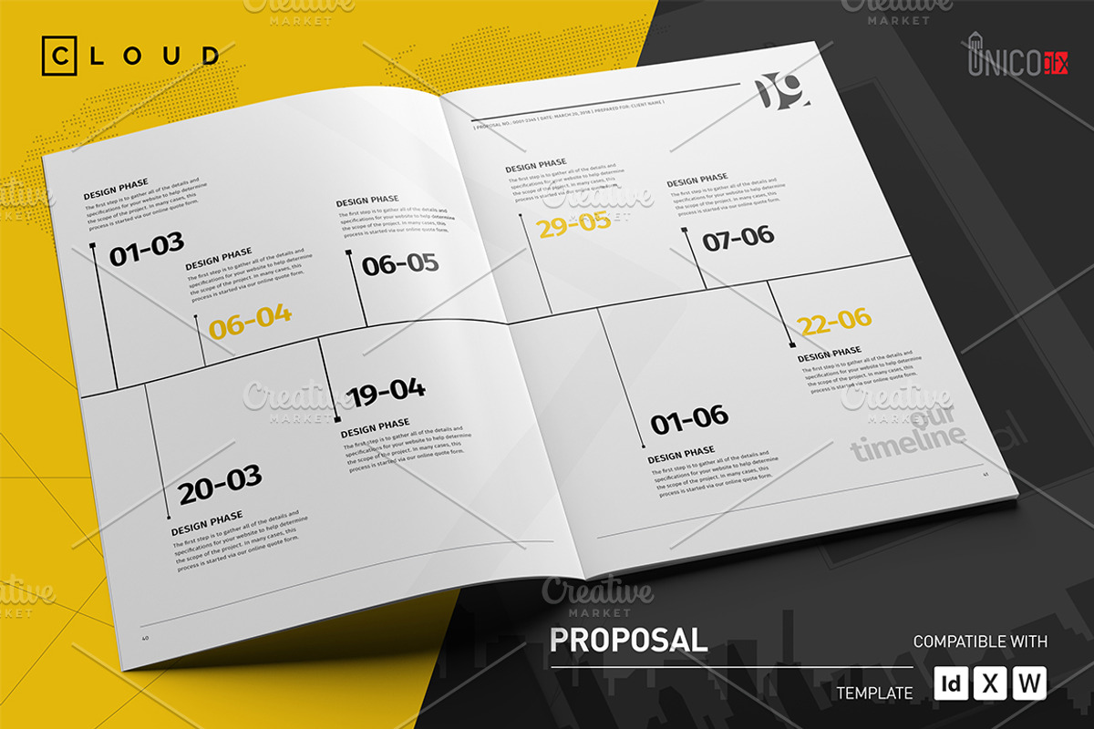50 Page Full Proposal A4 / US Letter, a Stationery Template by Mastergfx (Photo 20 of 38)