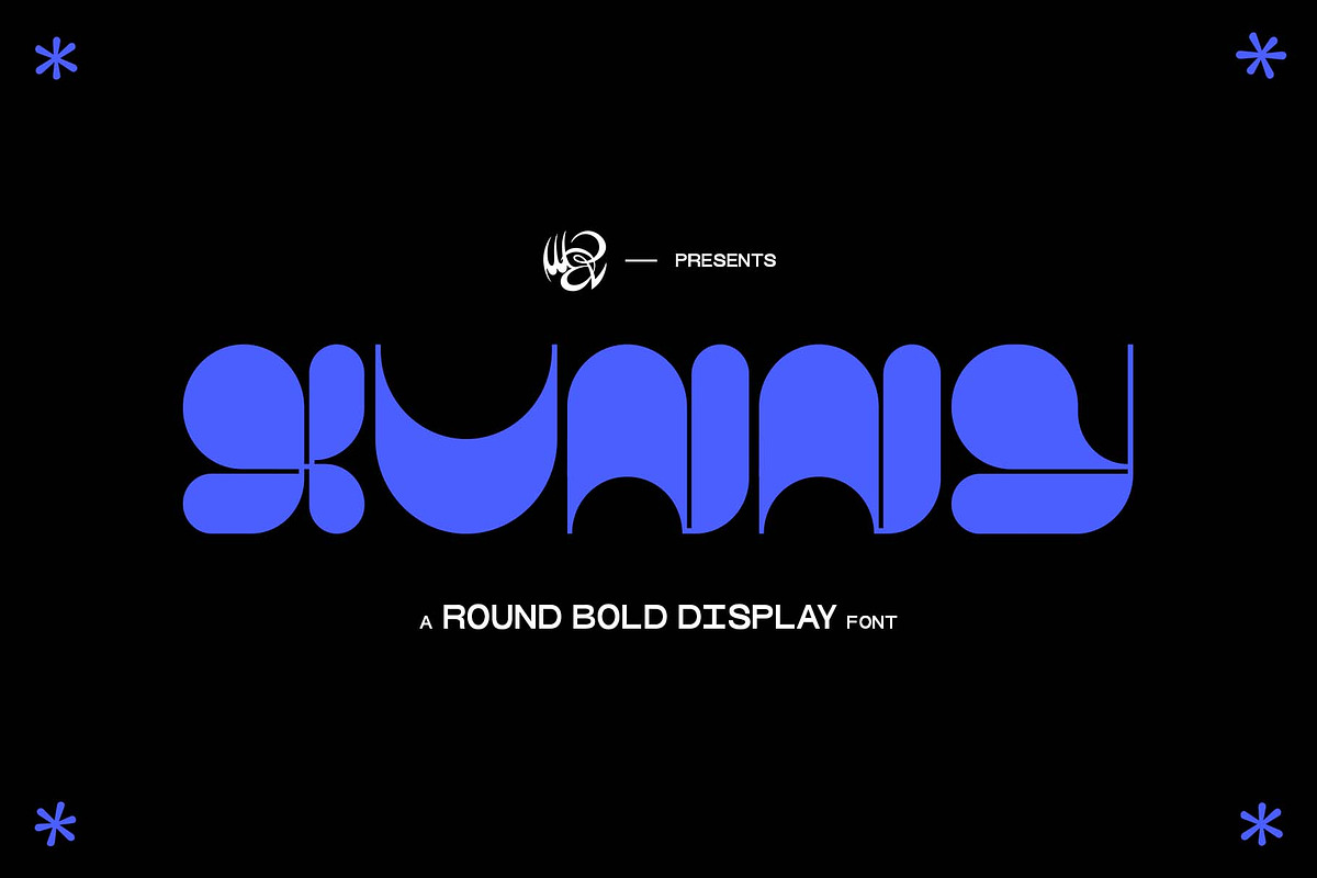 XUNNY Bold Display Typeface, a Font by MDP TYPEFACES (Photo 1 of 6)