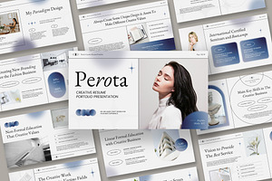 Perota Creative Resume Keynote