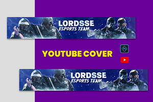 YouTube Gaming Banner Set 1