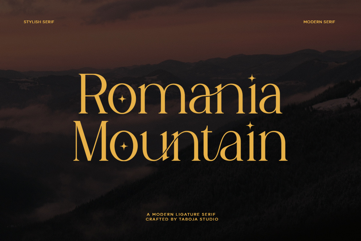 TBJ Amoun | Classy Modern Serif, a Serif Font by Taboja Studio (Photo 2 of 10)