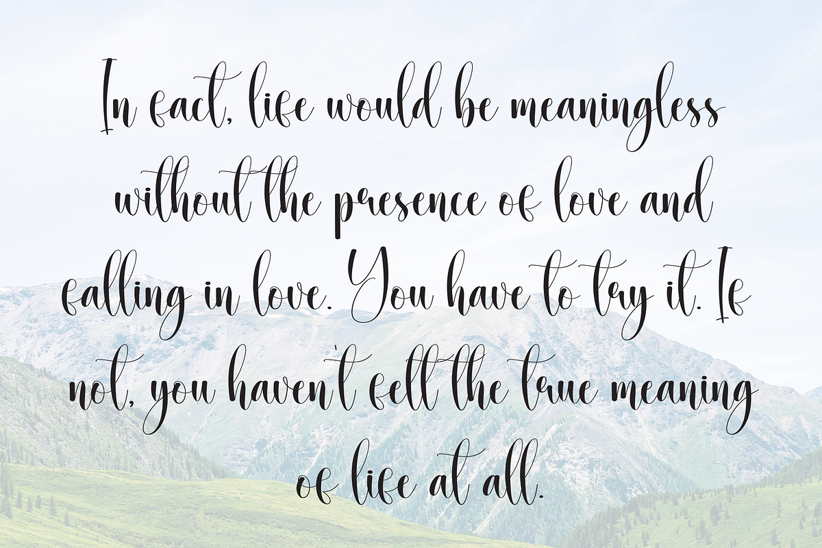 Origami | Script Font, a Handwritten Font by Scratchones (Photo 6 of 9)