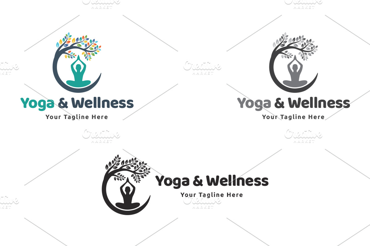 Yoga & Wellness Logo, a Branding & Logo Template by Martin-Jamez (Photo 4 of 4)