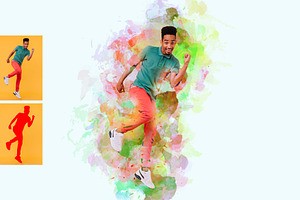 Pastel Watercolor Photoshop Action