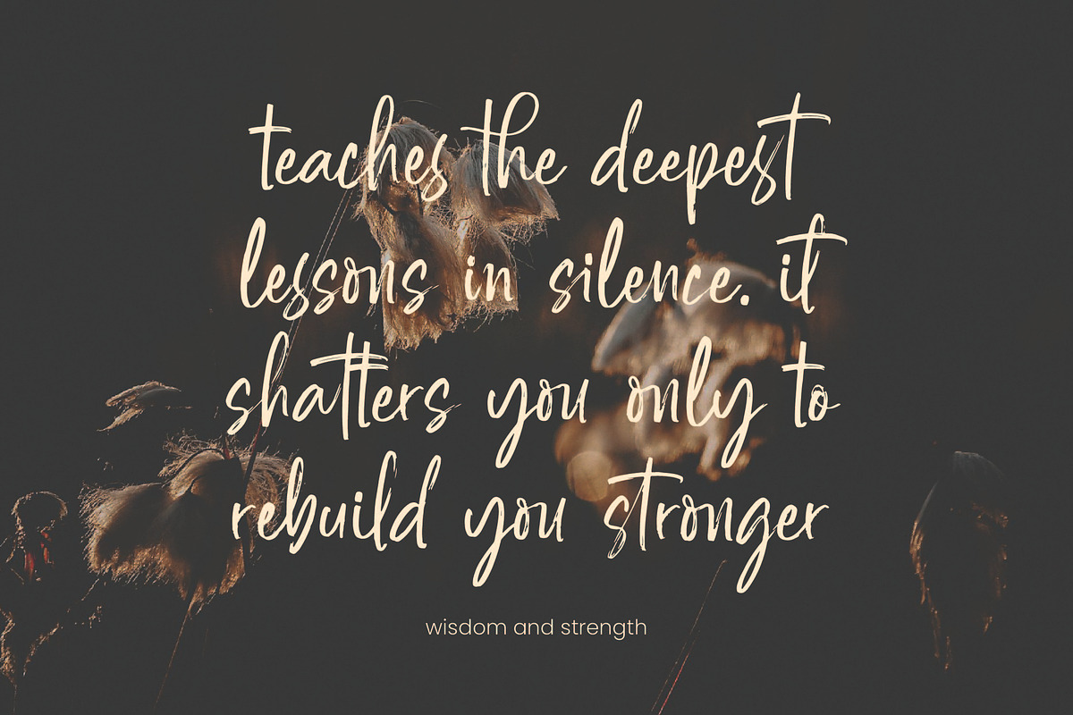 Daltonse Best Stylish Font, a Script Font by Letterena Studios Script (Photo 9 of 15)