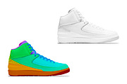 Nike Air Jordan 2 | Photoshop Mockup, a Product Mockup by sophiesconcepts (Thumbnail 2 of 4)