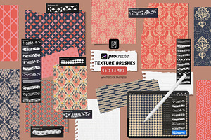 Procreate Wallpaper texture brushes