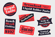 Aveghia Display Serif Font, a Sans Serif Font by Kulokale (Thumbnail 9 of 10)