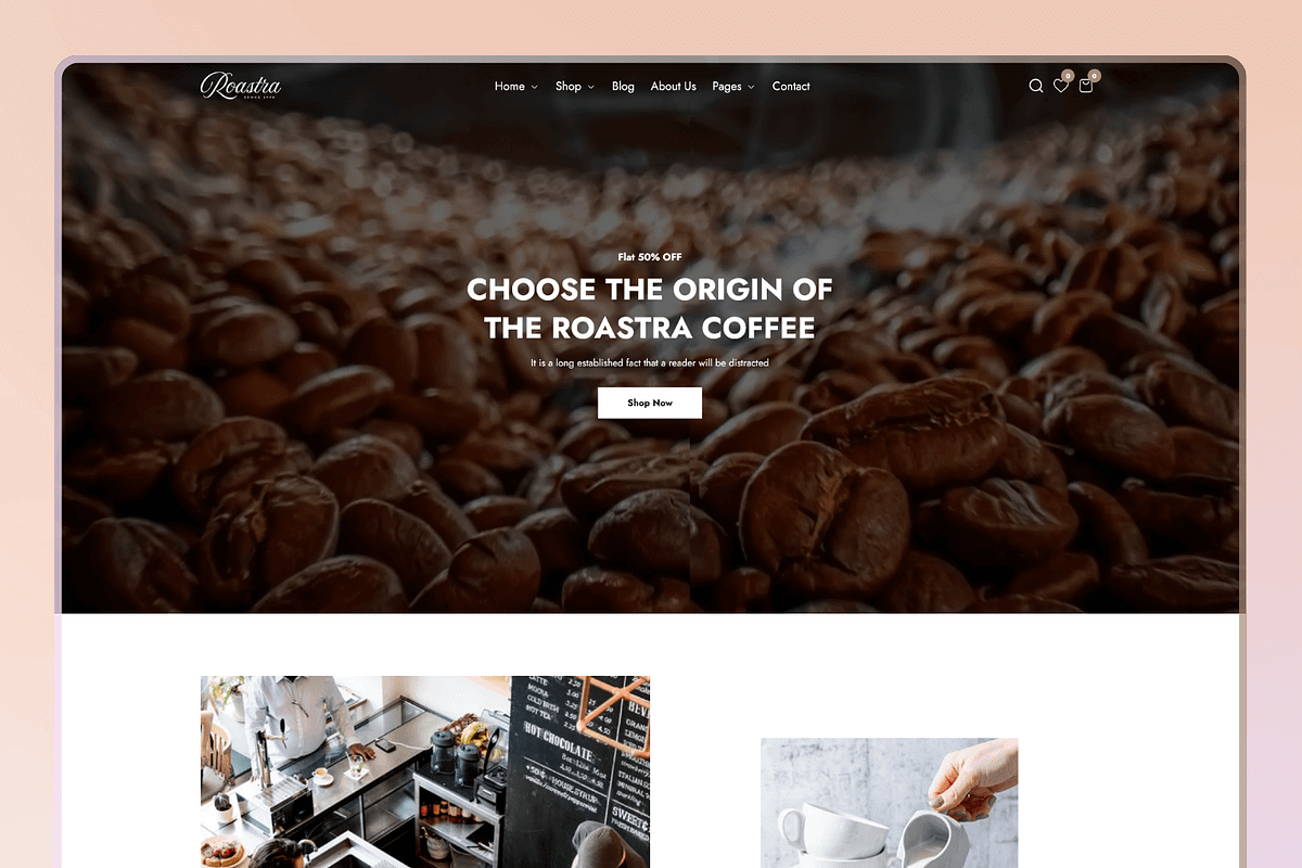 Coffee & Tea Store Shopify 2.0 Theme, a Shopify Template by Team90Degree (Photo 4 of 10)