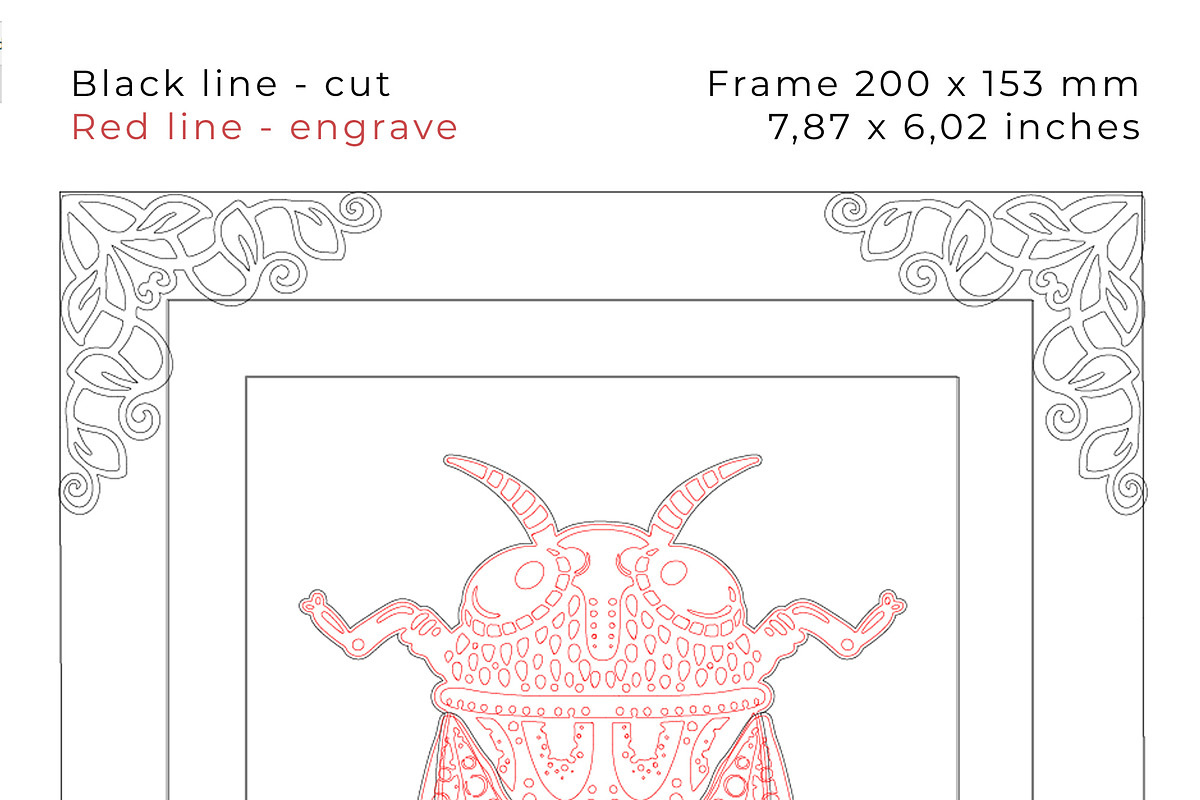 Cicada Laser Cut Layered DIY Crafts, an Object Graphic by Bubert Art (Photo 3 of 6)