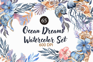 Ocean Dreams Watercolor Set