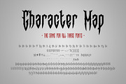 DarkBlades, a Font by Sentavio (Thumbnail 5 of 12)
