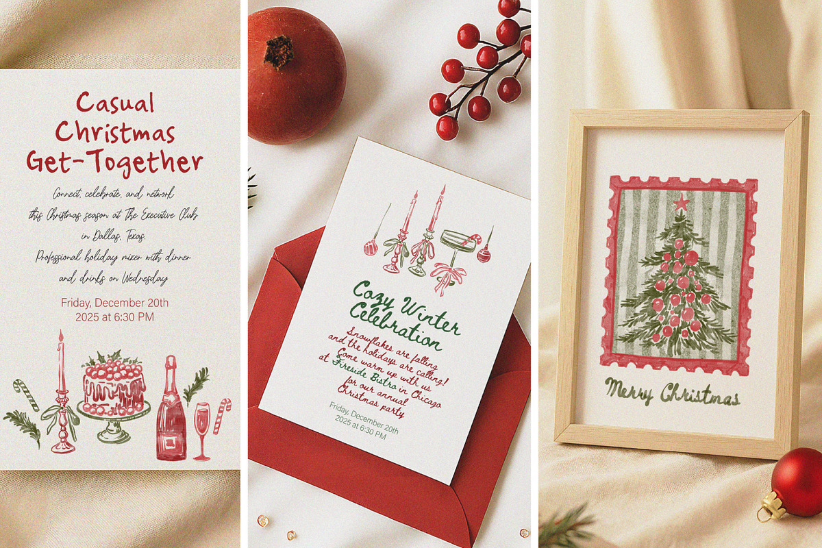 Watercolor Vintage Christmas, a Graphic by ollalya (Photo 6 of 10)