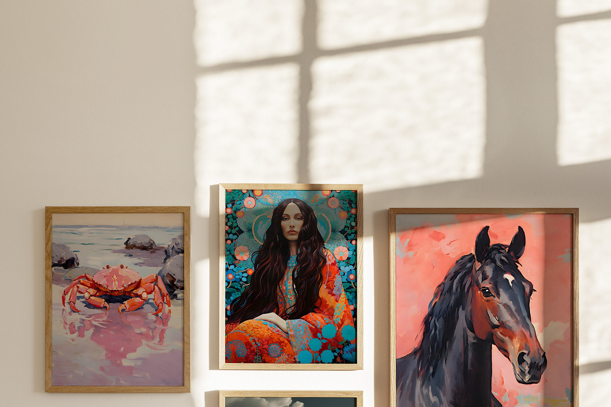 Maximalist Posters Wall Art Gallery, a Graphic by SunnyAfternoons (Photo 2 of 11)