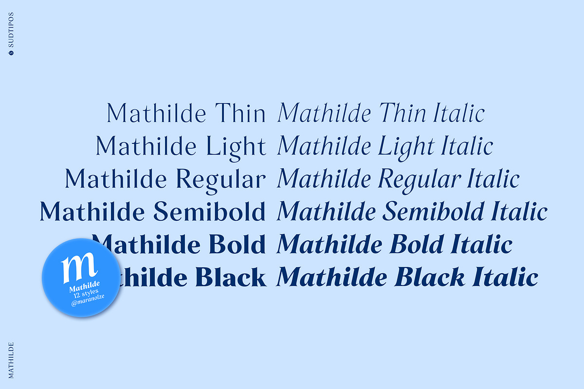 Mathilde, a Serif Font by Sudtipos (Photo 3 of 8)