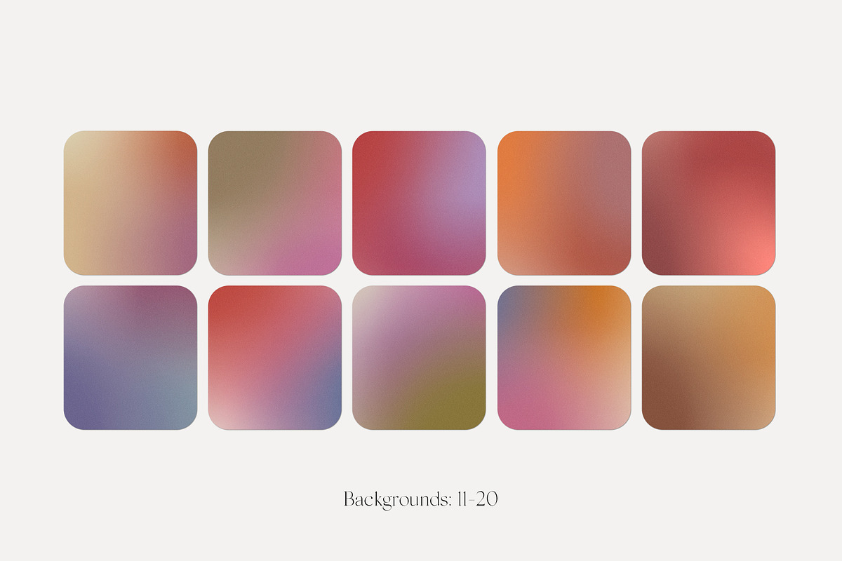Retro Vintage Gradient Textures PS, an Object Graphic by Feel This (Photo 16 of 19)