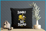 Bumble Bee Squad Honey Bumblebee SVG, a Graphic by Creativeusart (Thumbnail 4 of 4)