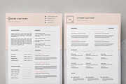 Resume & Cover Letter / Léonne, a Resume Template by This Paper Fox (Thumbnail 2 of 5)