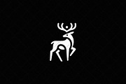 Minimalist Deer Emblem Reindeer, an Animal Illustration by Vectorium Studio (Thumbnail 4 of 4)