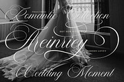 Bailentia Calligraphy, a Script Font by IM Studio (Thumbnail 3 of 10)