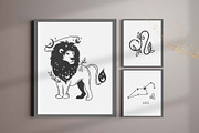 Mystical Zodiac constellations, an Illustration by My Space Garden (Thumbnail 13 of 19)