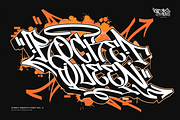 Rocket Queen | Street Graffiti Font, a Blackletter Font by Ardana Creative (Thumbnail 11 of 11)