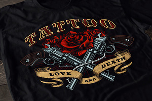 Guns And Roses Design