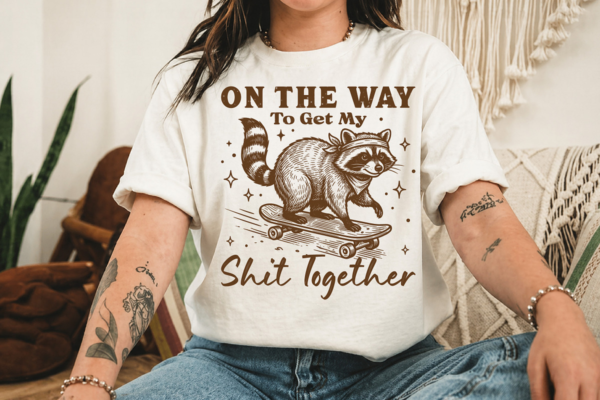 On the Way to Get My Shit Together, an Animal Illustration by Libby Wishes (Photo 2 of 3)