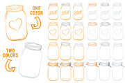Tangerine Jar Vectors & Clipart, an Illustration by Amanda Ilkov (Thumbnail 3 of 4)