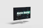 Monitor Screen Mockup, a Wearable Device Mockup by Onezero (Thumbnail 5 of 5)