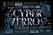 Shadow Chrome Typeface, a Serif Font by alit design (Thumbnail 6 of 17)