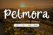 Pelmora | Fantasy Decorative Font, a Handwritten Font by Everyday Perfection (Thumbnail 1 of 5)