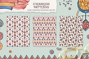 The Beads watercolor illustration, an Illustration by Soir Creative (Thumbnail 7 of 8)