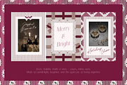 Christmas Backgrounds & Patterns, a Background Graphic by Animoon (Thumbnail 4 of 17)