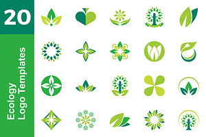 20 Logo Ecology Template Bundle
